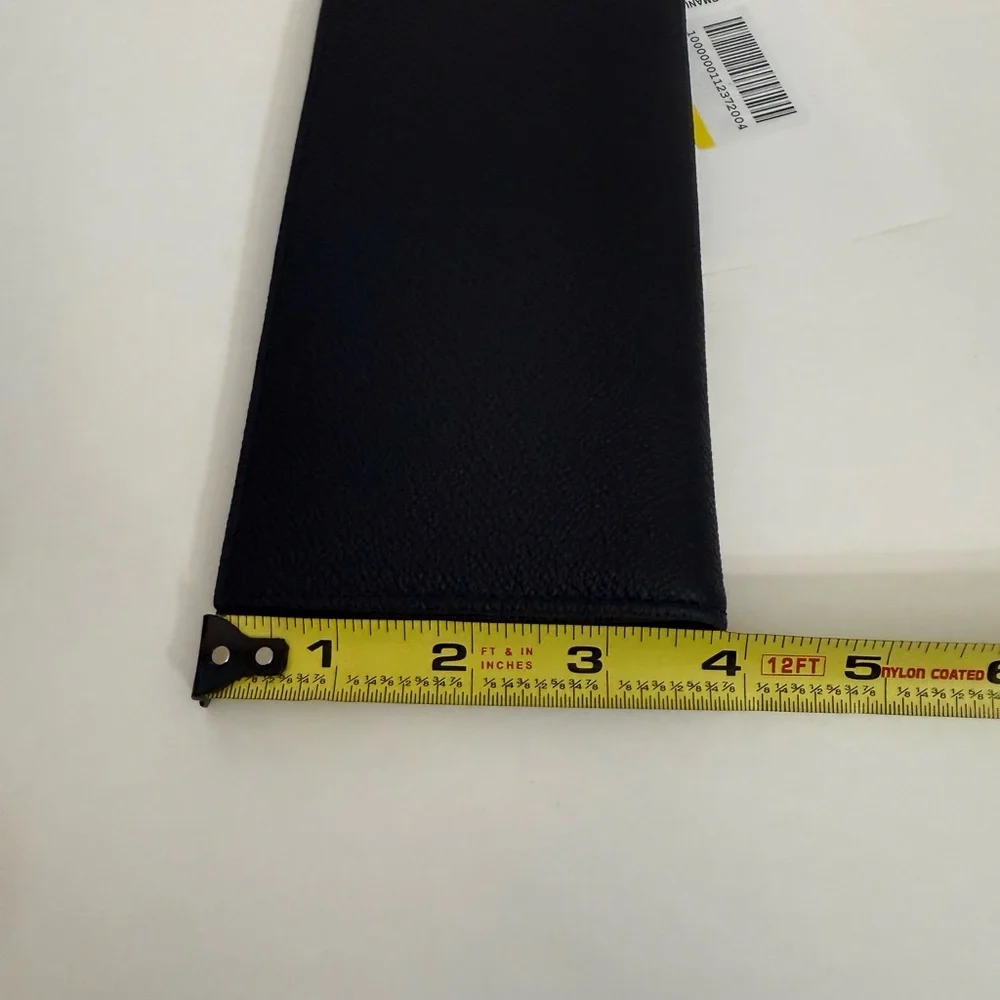 NWT $727 GIORGIO ARMANI Large Leather Wallet - Document Holders for Men
